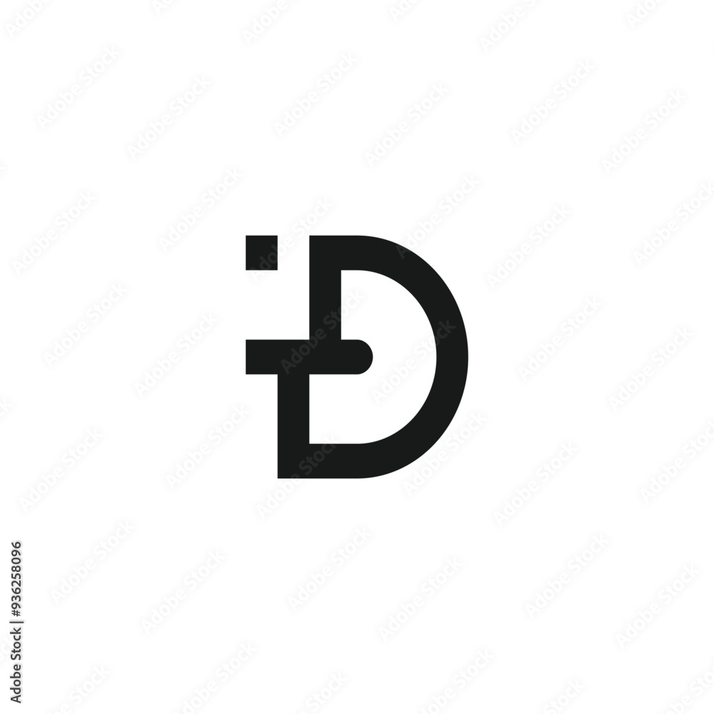 Letter D Logo Vector Template Abstract Monogram Symbol Letter D Logo Vector Template Abstract Monogram Symbol