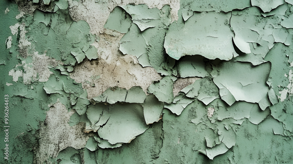 Pealing paint on a wall Pealing paint on a wall