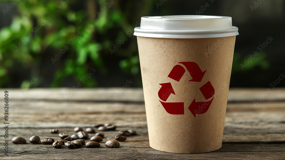 Promoting environmental awareness through recycling used coffee cups Promoting environmental awareness through recycling used coffee cups