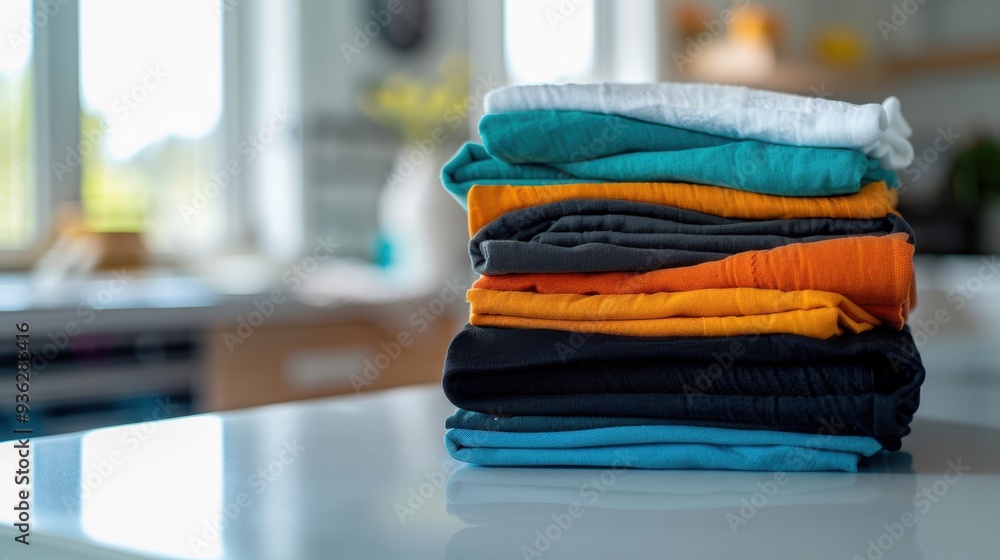 The Stack of Folded Clothes The Stack of Folded Clothes