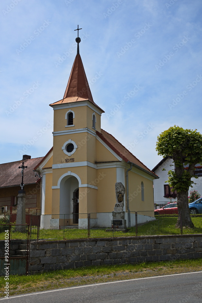 Church in Radosice, Pilsen district in Czech republic, Europe
Church in Radosice, Pilsen district in Czech republic, Europe