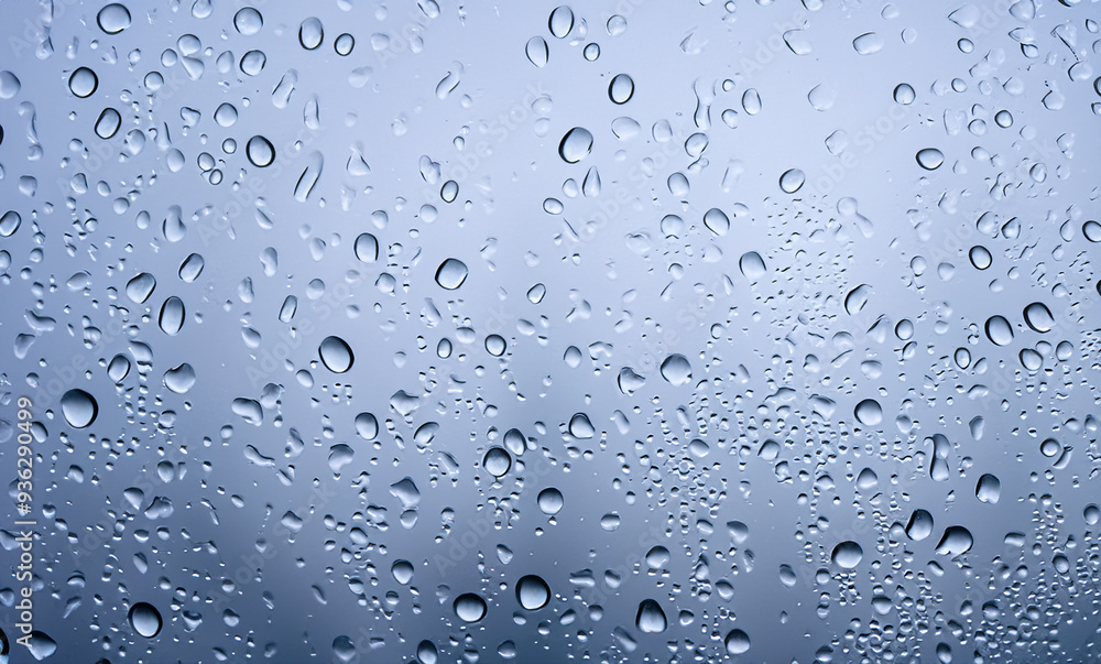 water drops on glass water drops on glass