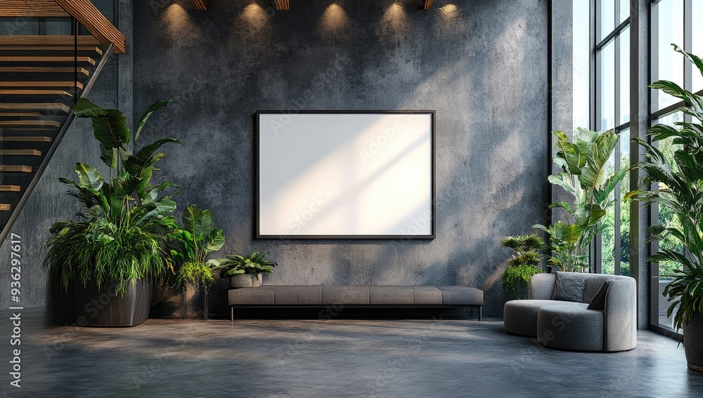 Modern Interior Design with a Blank Canvas Modern Interior Design with a Blank Canvas