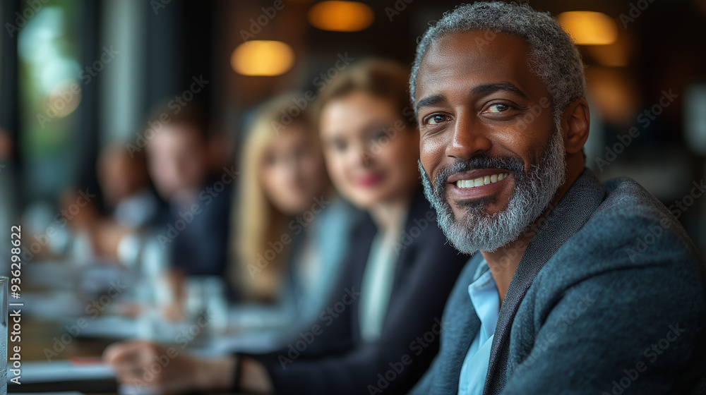 Make each day a success. Cropped portrait of a businessman sitting in the boardroom during a presentation. Make each day a success. Cropped portrait of a businessman sitting in the boardroom during a presentation.
