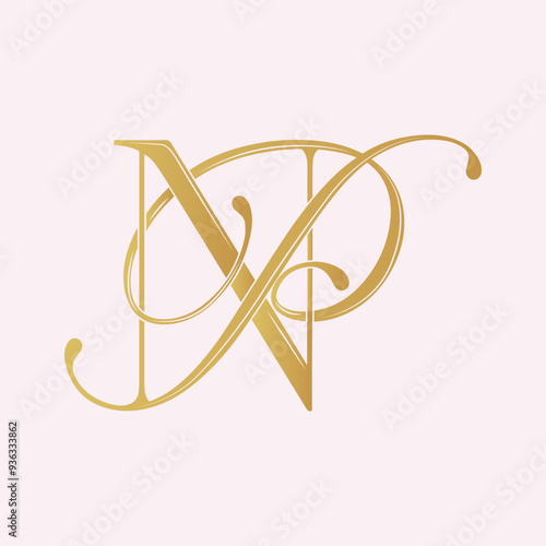 PN, NP,  logo PN, Letter PN, monogram PN, vector, logo, Wedding Monogram Initials, Wedding Logo,Wedding Monogram,Logo Design