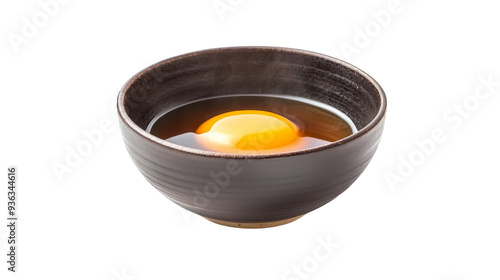 Raw Egg in a Bowl.