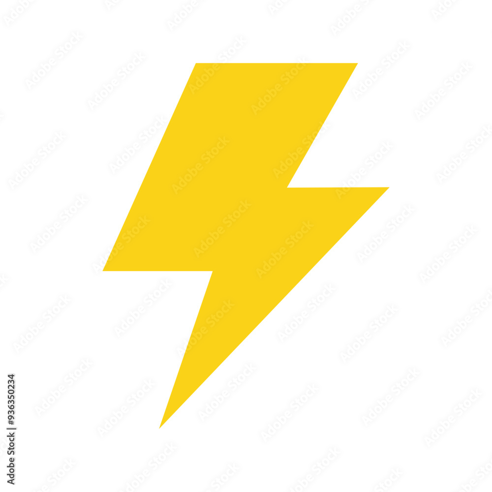 Lightning flash icon symbol sign isolated on white design. Vector illustration Lightning flash icon symbol sign isolated on white design. Vector illustration