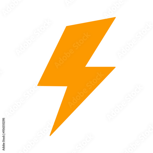 Lightning flash icon symbol sign isolated on white design. Vector illustration Free Download Lightning flash icon symbol sign isolated on white design. Vector illustration - GFXLoad