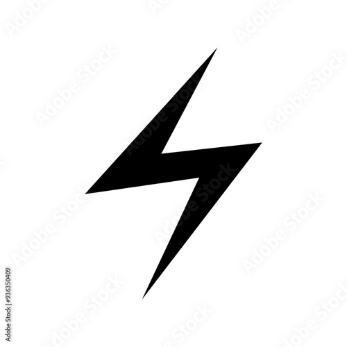 Free Download Lightning flash icon symbol sign isolated on white design. Vector illustration - GFXLoad
