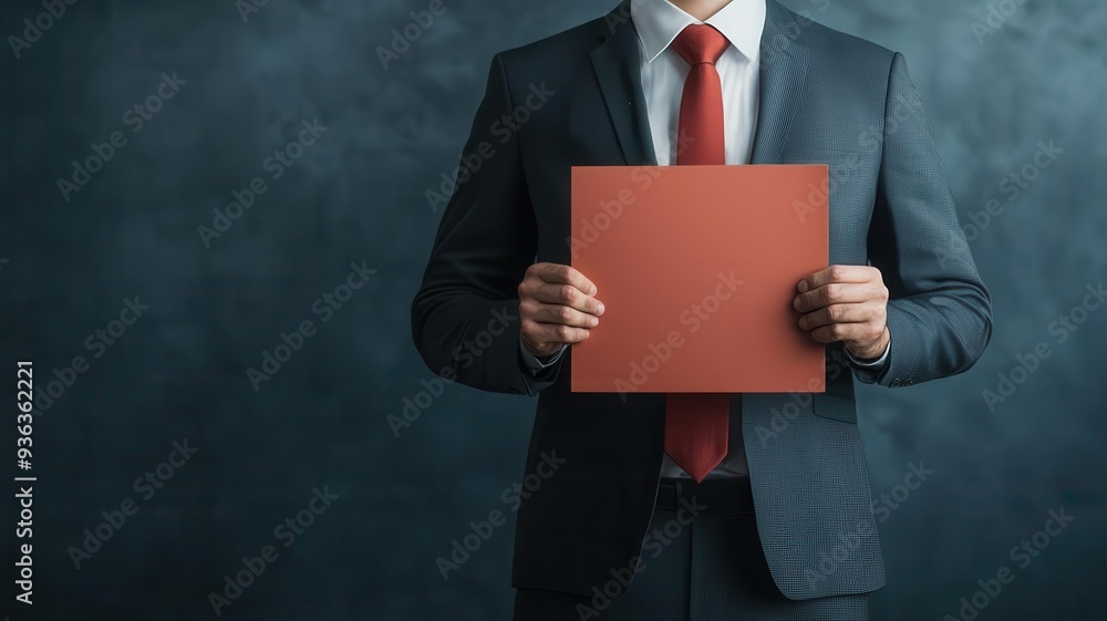 Close-up of a manager holding a safety-first sign, manager, development, safety, priority, workplace culture Close-up of a manager holding a safety-first sign, manager, development, safety, priority, workplace culture