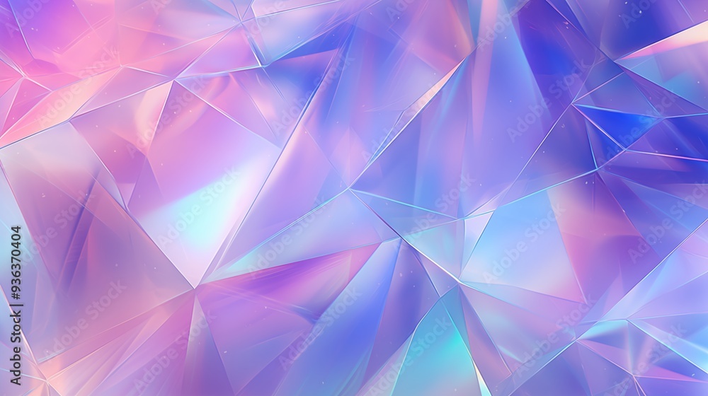 A vibrant abstract holographic background featuring a blend of pastel colors, including pink, purple, and blue, with a crystalline texture that creates a sense of depth and light. A vibrant abstract holographic background featuring a blend of pastel colors, including pink, purple, and blue, with a crystalline texture that creates a sense of depth and light.