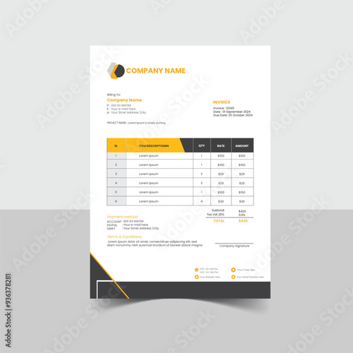 An invoice is a commercial document issued by a seller to a buyer, indicating the products, quantities, and agreed prices for products or services. You can send electronic invoices or paper invoices. 