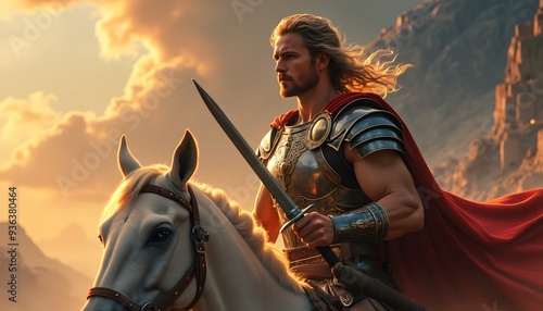 Warrior at Dusk