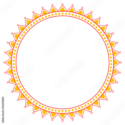 Durga Puja Border Decorations Durga Puja Frame Durga Puja Background