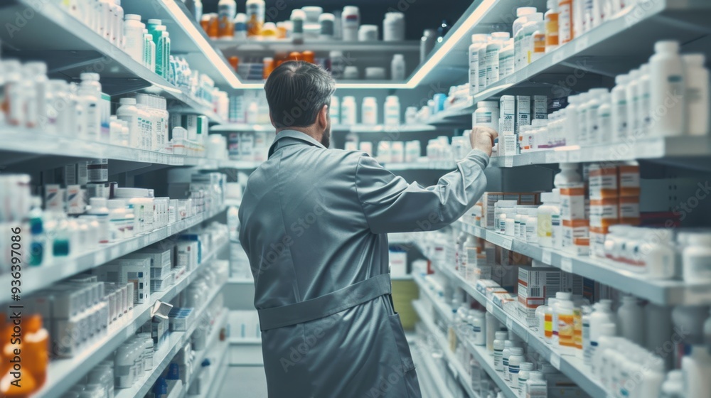 The pharmacist in pharmacy The pharmacist in pharmacy