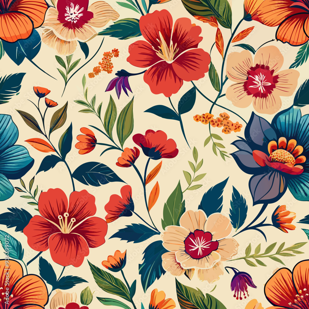 gipsy-flower-seamless-pattern-for-background gipsy-flower-seamless-pattern-for-background
