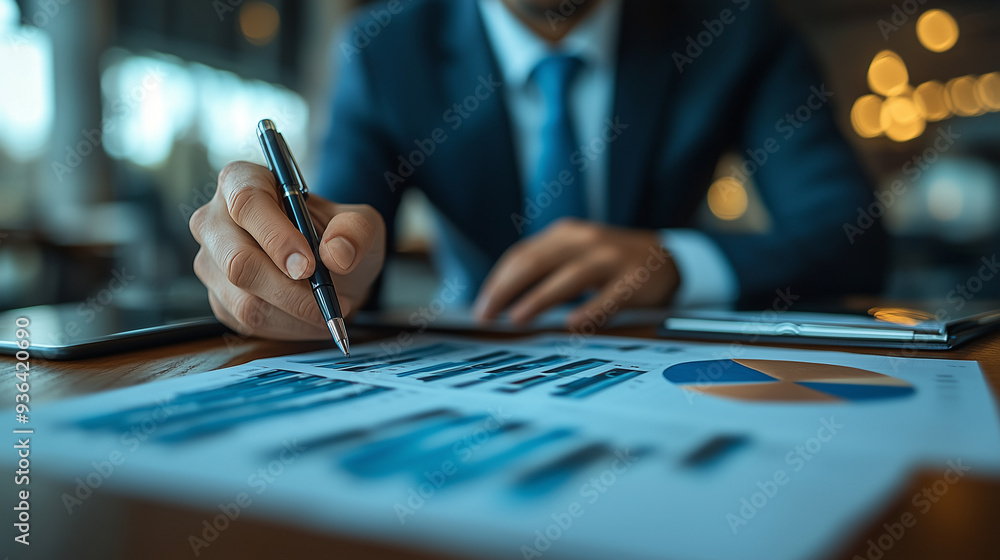 A tax planning strategy meeting, where a tax advisor is showing different scenarios to minimize tax liabilities using visual aids. A tax planning strategy meeting, where a tax advisor is showing different scenarios to minimize tax liabilities using visual aids.