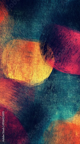 Abstract Grainy Background with Realistic Noise Texture