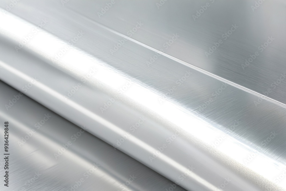 Fototapeta premium A detailed shot of a shiny metal surface