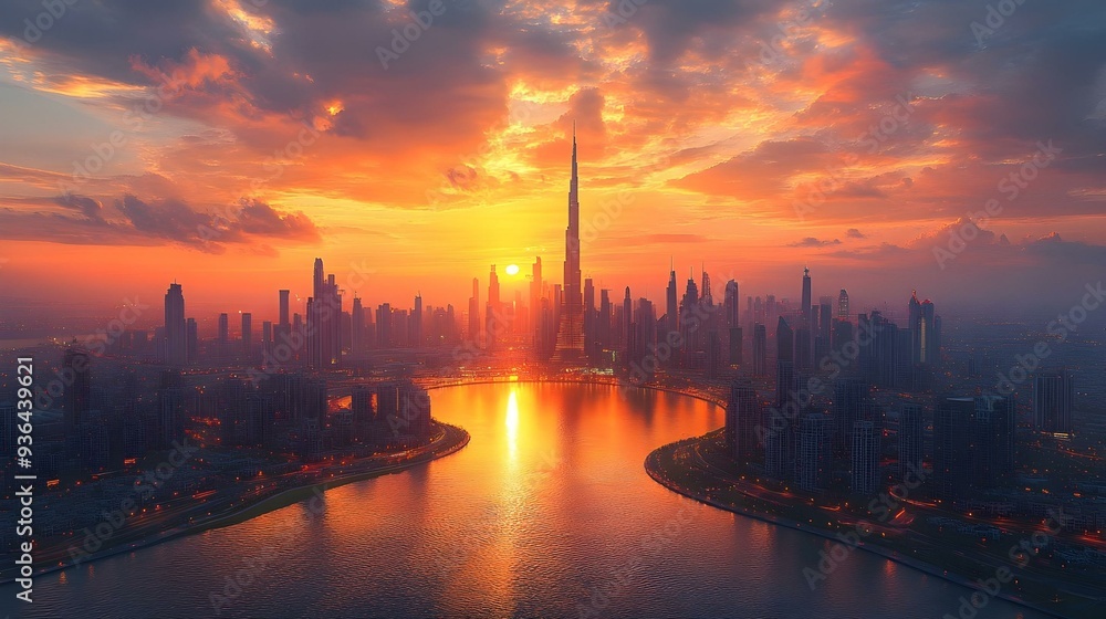 Fototapeta premium City scene