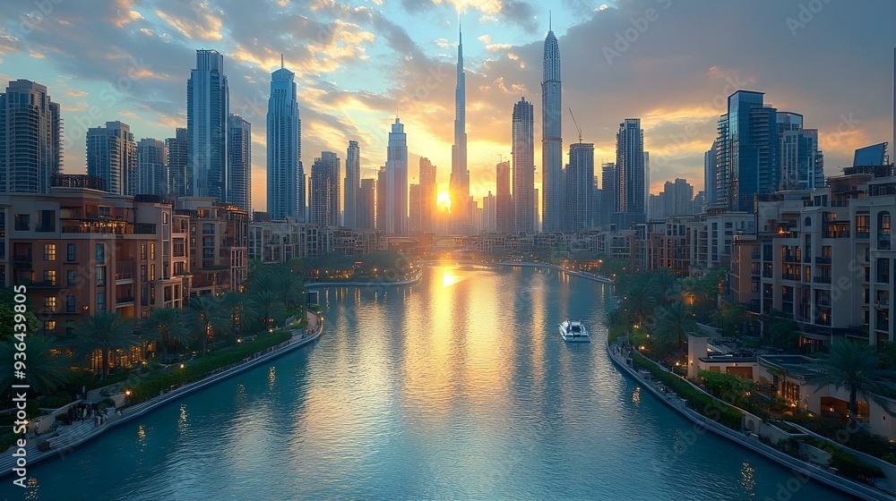 Fototapeta premium City scene