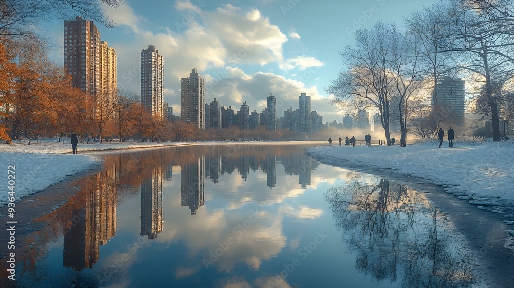 Fototapeta premium City scene