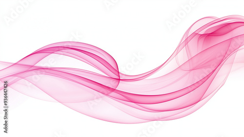 A abstract colorful smoke on white background