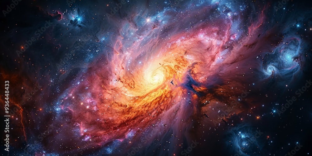 Cosmic Nebula: A Symphony of Color and Light Cosmic Nebula: A Symphony of Color and Light