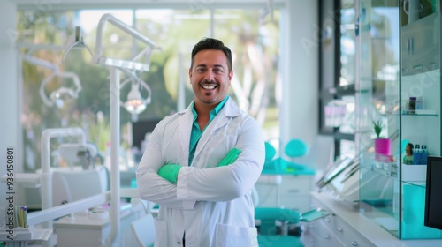 The smiling dental specialist photo