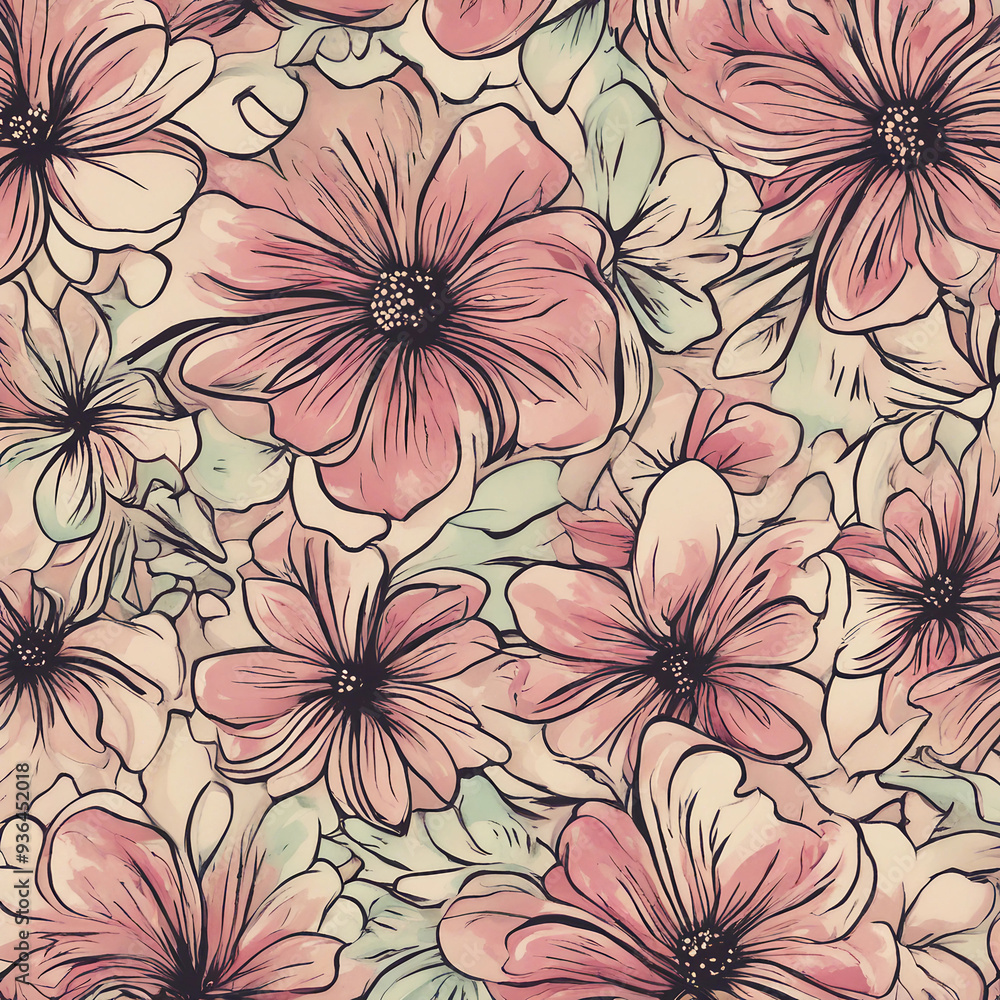 floral texture illustration background floral texture illustration background