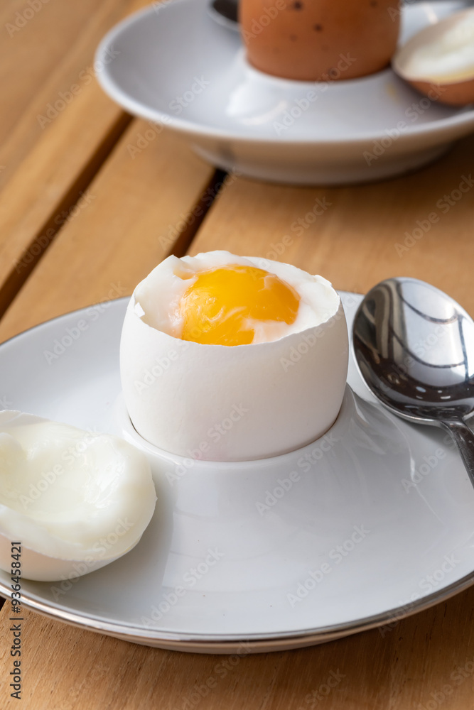 Soft boiled chicken egg Soft boiled chicken egg