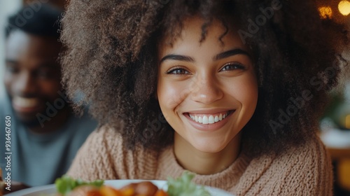 Friends enjoying brunch together at a cozy cafe with fresh food and drinks