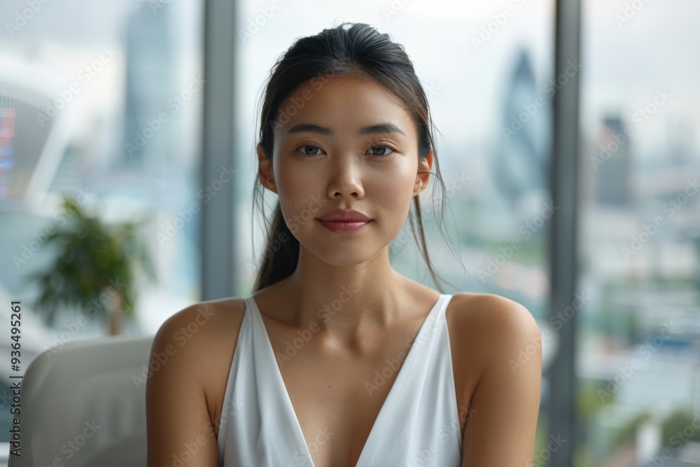 Young Woman in Relaxed Urban Setting during Daytime Young Woman in Relaxed Urban Setting during Daytime