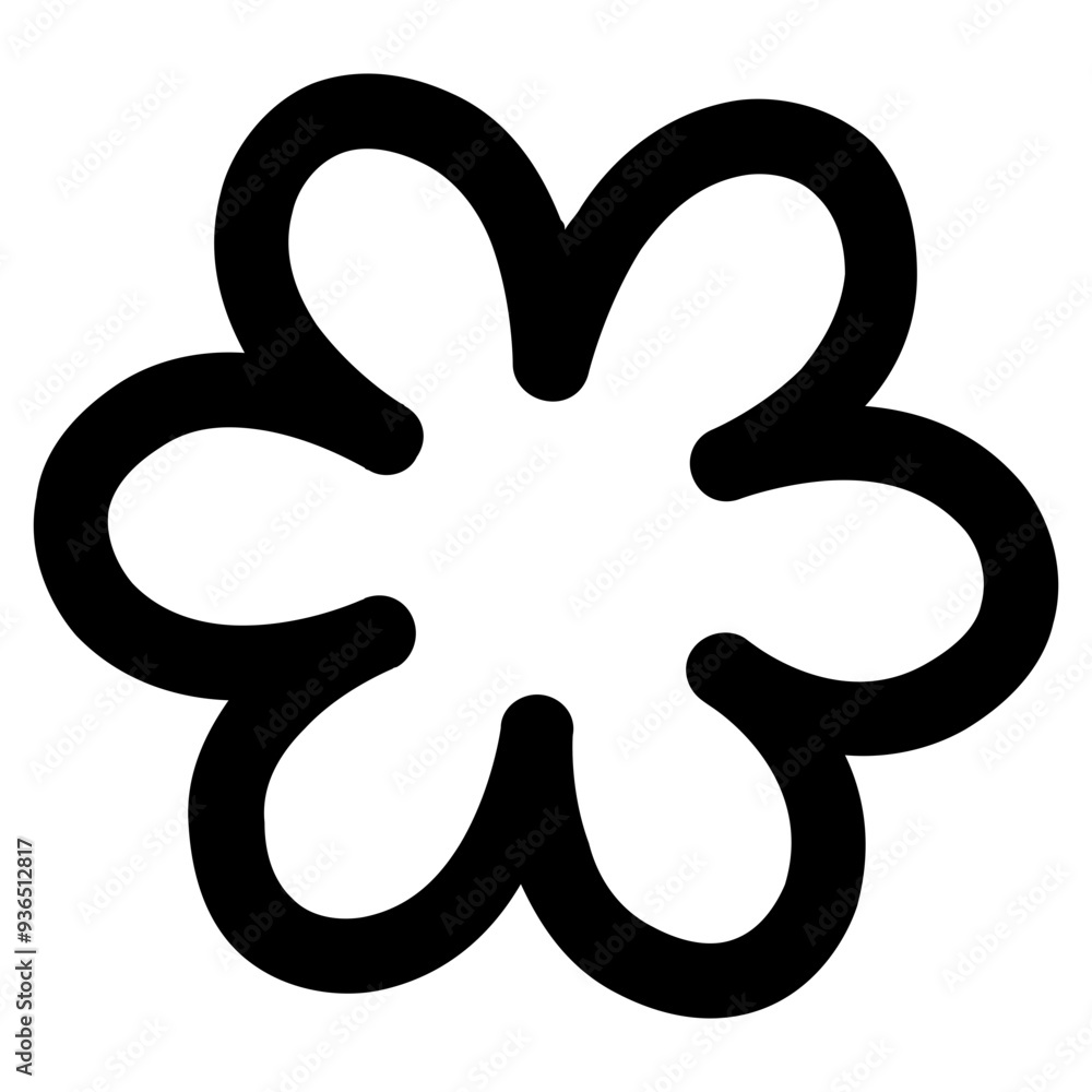 Flower Outline Flower Outline