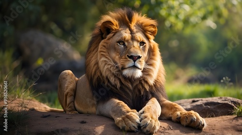 male lion cub