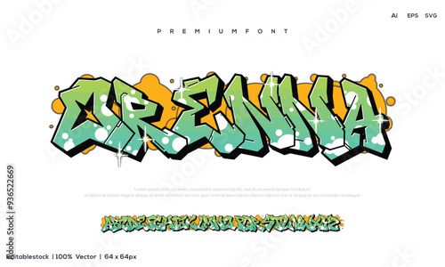 A cool Graffiti styled Name design.