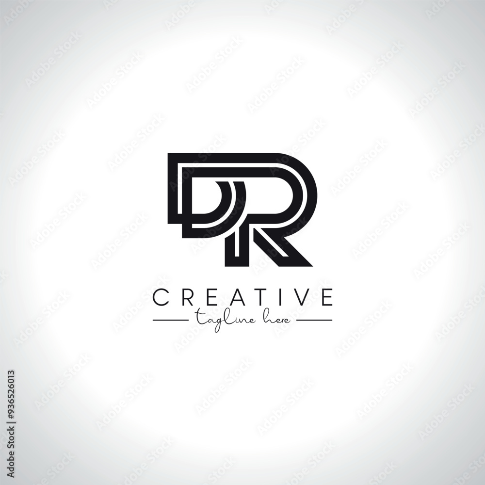 DR, RD, D, R Alphabet Letters Monogram Logo Design. Initial Vector Symbol. DR, RD, D, R Alphabet Letters Monogram Logo Design. Initial Vector Symbol.