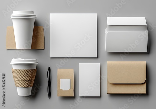 Branding Mockup Design Elements photo