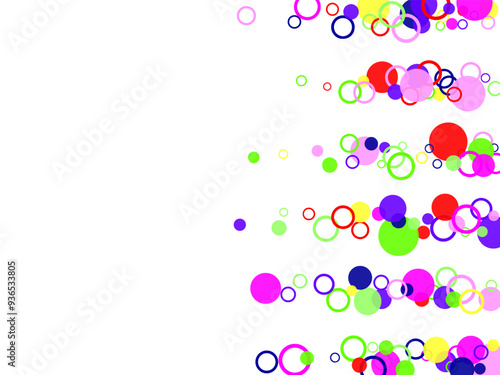 Underwater fizzing bubbles texture isolated on transparent background. Liquid colors. Banner or sign design