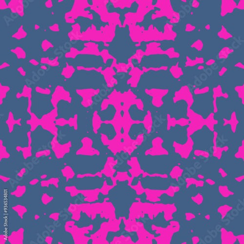 Seamless pattern with halved oranges in outline. Sketch style. Vintage decorative elements. 