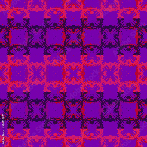 Seamless pattern with halved oranges in outline. Sketch style. Vintage decorative elements. 