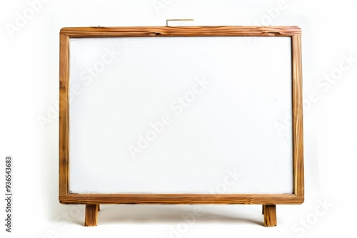 Whiteboard. Magnetic Board for Office and Education with Empty Space for Meeting Background