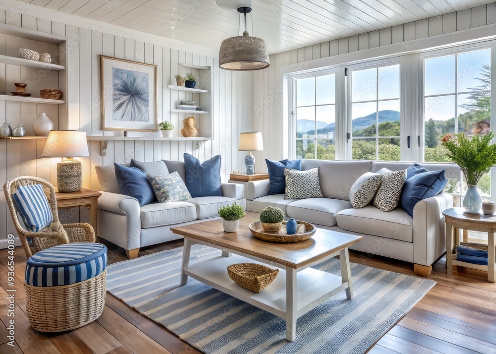 * Escape to serenity in this soothing coastal abode, where calming whites and blues blend seamlessly with nautical charm to create the ultimate retreat. * Escape to serenity in this soothing coastal abode, where calming whites and blues blend seamlessly with nautical charm to create the ultimate retreat.