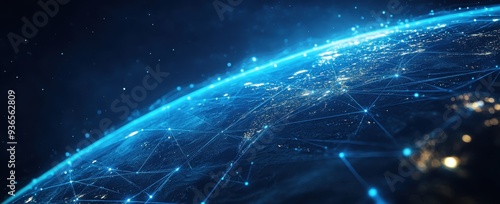 Global electronic ecosystem with cross-border networks and data streams in a web banner