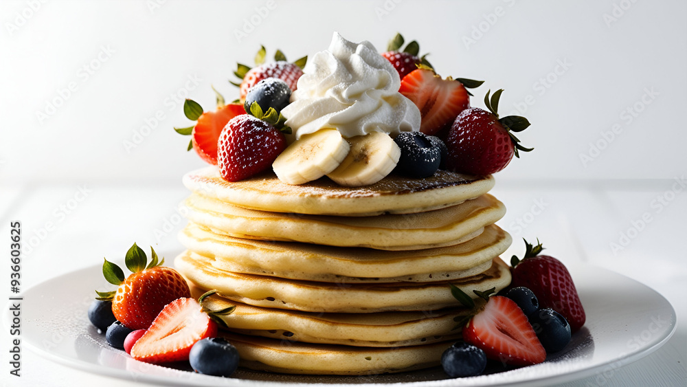 Fruit-Topped Pancakes Fruit-Topped Pancakes