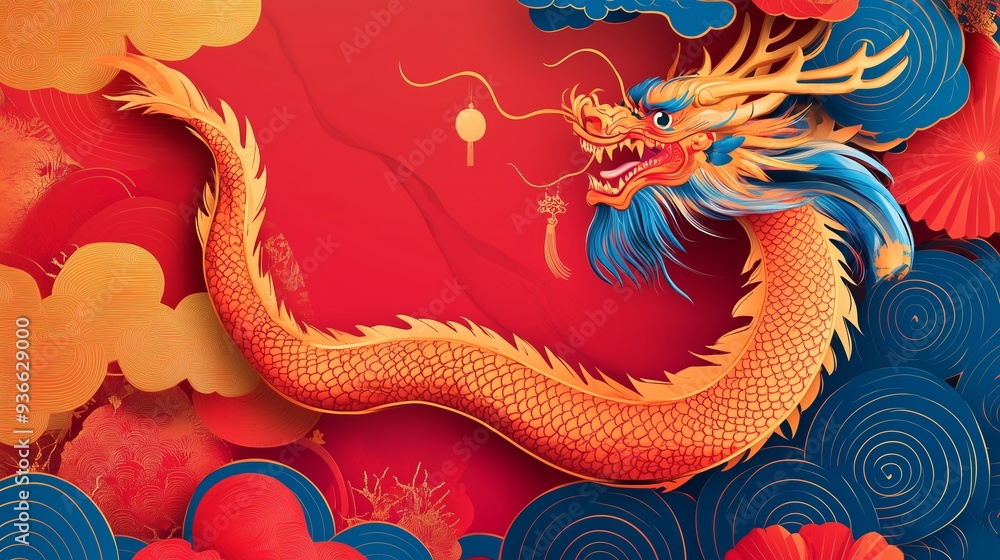 write extended separated by commas keywords - Happy Chinese new year gradient template cards background, dragons write extended separated by commas keywords - Happy Chinese new year gradient template cards background, dragons
