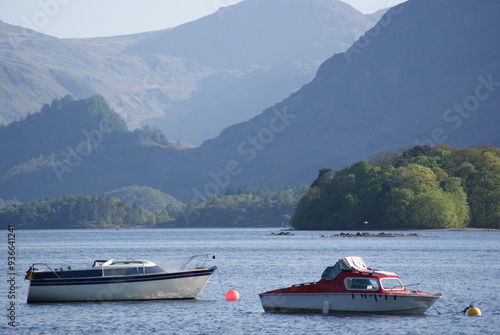 Derwent Water, Keswick, The Lake District, Cumbria, England photo