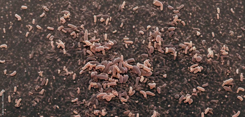 Unicellular organisms or protozoa, single-celled organisms microorganisms such as archaea, bacteria or protists swim in water Unicellular organisms or protozoa, single-celled organisms microorganisms such as archaea, bacteria or protists swim in water