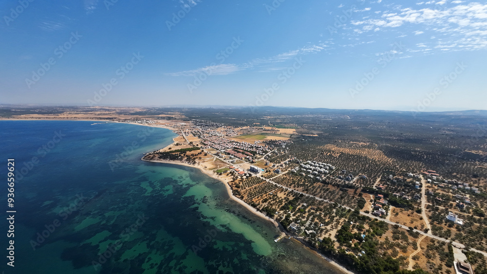 Geyikli district, one of the most popular holiday resorts of Çanakkale, Geyikli district, one of the most popular holiday resorts of Çanakkale,