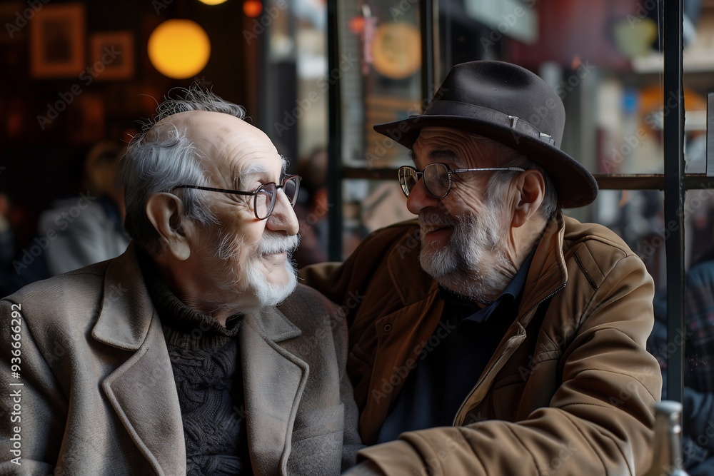 Beautiful grandfathers friends Beautiful grandfathers friends